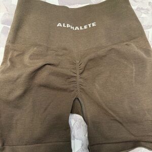 Alphalete Chocolate High-Rise Leggings